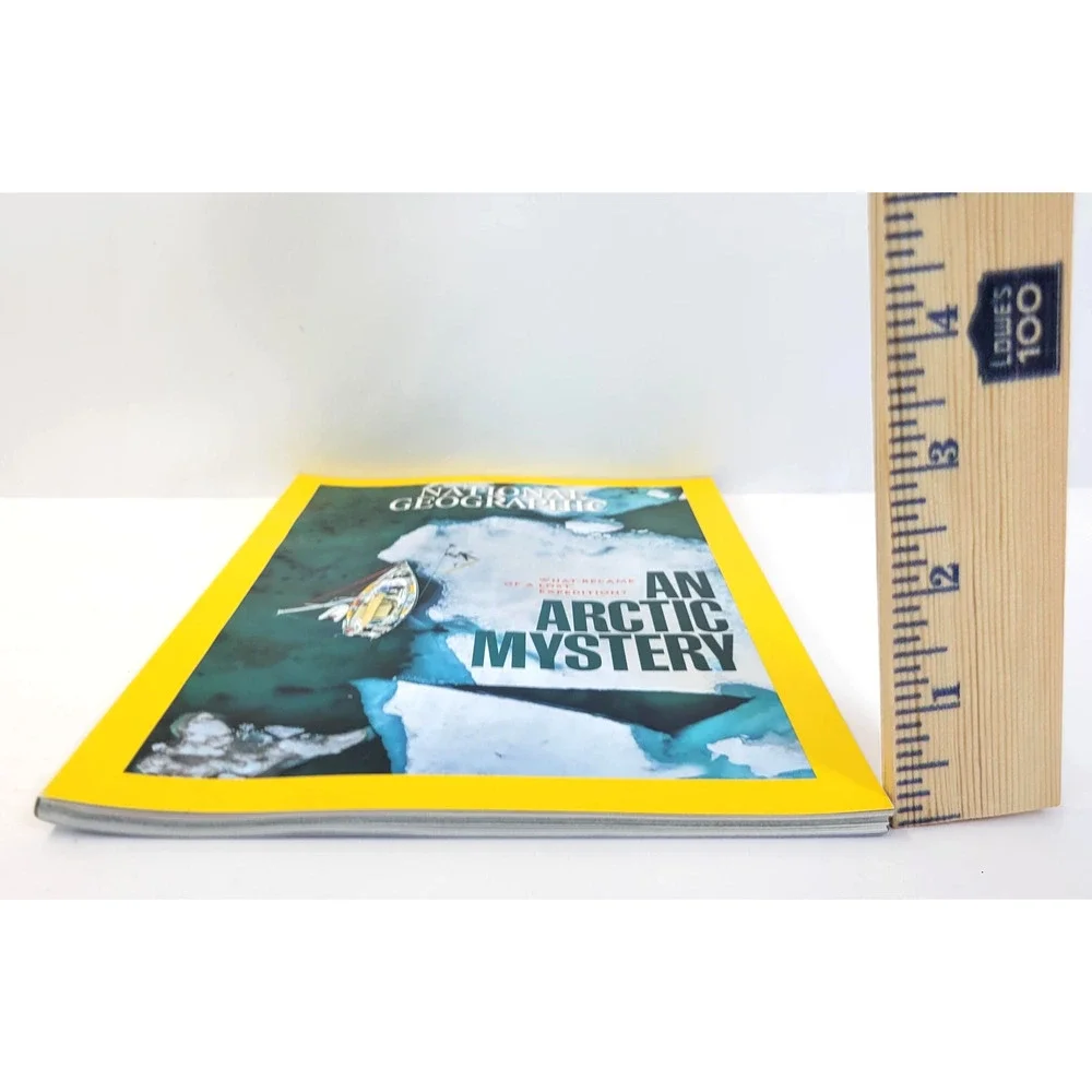 National Geographic Magazine August‎ 2023 An Arctic Mystery Back Issue Science
